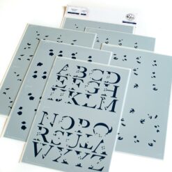 Inna Alpha layering stencils