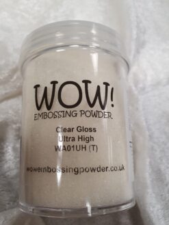 WOW Clear Gloss Ultra High embossing powder WA01UH (T)