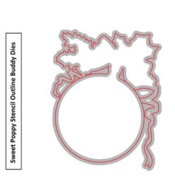 Christmas Snowflake Bauble die
