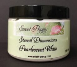 Stencil Dimensions - Pearlescent White