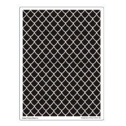 Scales Back Plate stencil