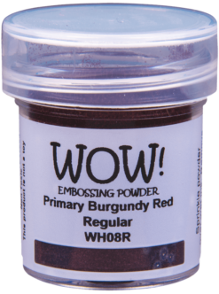 WOW Primary Burgundy Red embossing powder WH08R (T)