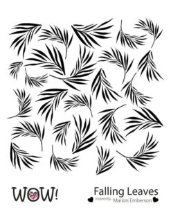 Stencil - Falling Leaves