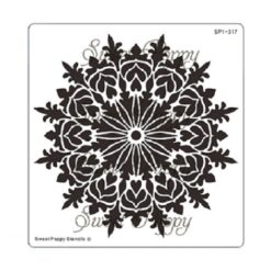 Heart Mandala stencil - SP1-314