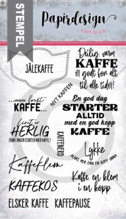 Kaffekos stempelplate