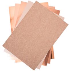 Rose Gold Cardstock pack