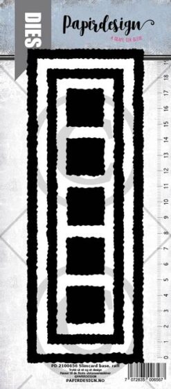 Slimcard base, røff die