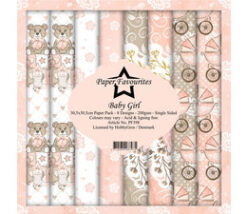 Baby Girl paper pack 12 x 12"