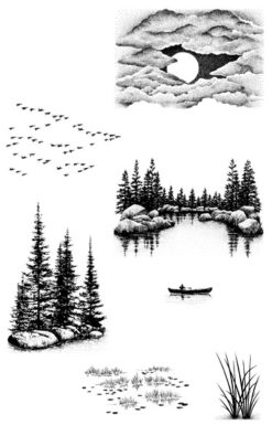 Nature Sheet 9, Lakeside Cove Small Set
