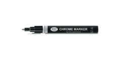 1.0mm fine tip Silver Chrome Pen