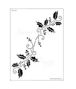 Holly Flourish Backplate SP6-148