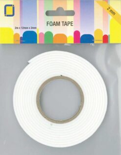 Foam Tape 12mm, 2mm tykk