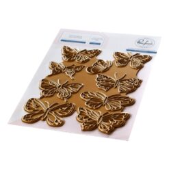 Small Butterflies- Hot Foil Plate