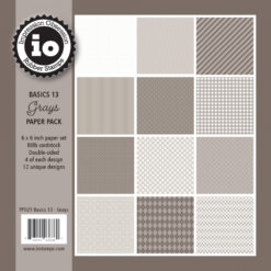 Basics 13 6x6 Greys Paper Pack PP021