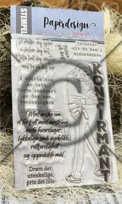 Vi ønsker deg lykke stempelplate