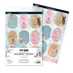 Winter Wonderland Sentiment Toppers, 2 sheets