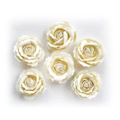 Ellis Paper Flowers - Chabby Chic (6 pk)