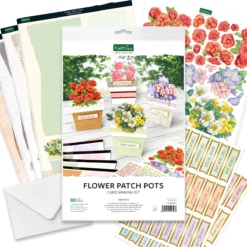 Flower Patch Pots Card Making Kit