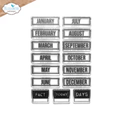 Months Stamp set CS341