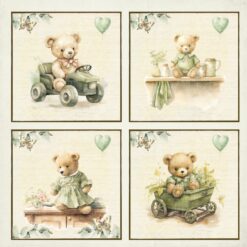Reprint - Bear Cards 12x12"
