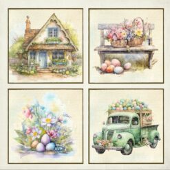 Reprint - Easter Cards 12x12"