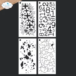 Journal Stencils 3, 4 pk.