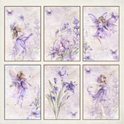 Reprint - Fairies Cards FLowers