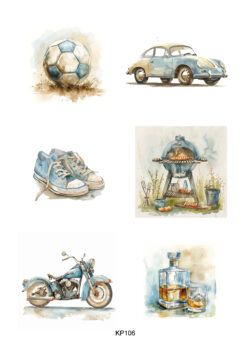 Reprint - Guys klippeark A4 (KP106)