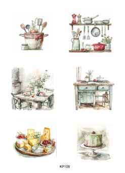 Reprint - Kitchen klippeark A4 (KP109)