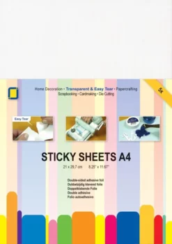 Sticky sheets A4 5 ark