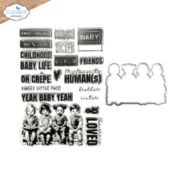 Favorite Humans Stamp and Die set CSD355