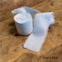 Bomullsbånd Lys Blå