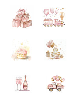 Reprint - Congrats 2 klippeark A4 (KP0134)