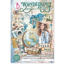 Wanderlust A4 Junk Journal Ephemera Book