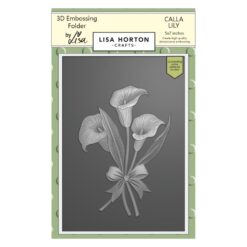 Calla Lilly Embossingfolder og dies