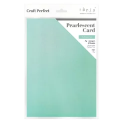 Pearlescent Cardstock - Caribbean Sea