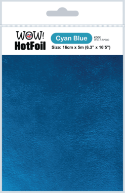 WOW! HOT Foil - Cyan Blue