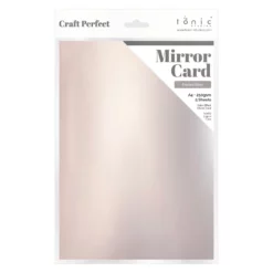 Mirror card - Frosted Silver