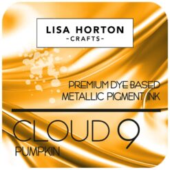 Dye Based Metallic Ink Pad - Pumpkin