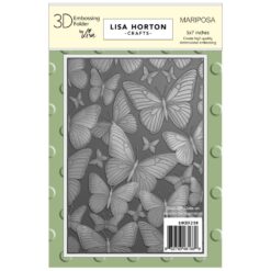 Mariposa Embossingfolder 5x7"