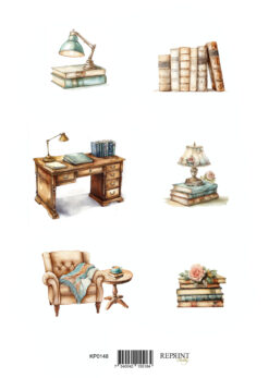 Reprint - The Bookshop klippeark A4 (KP0148)