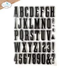 Bold Alphabet stamp set CS410
