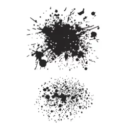 Wildflowers BetterPress Plate Splatters