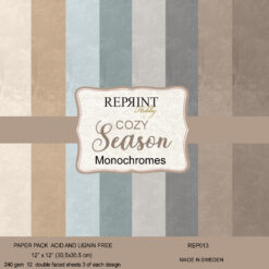 Reprint - Cozy Season Monochromes - 12x12