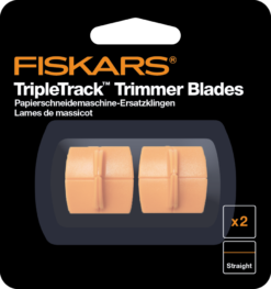 Skjærekniver til Fiskars skjærebrett TripleTrack Straight (2 pk)
