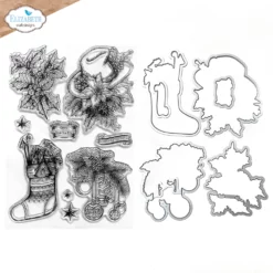 Deck the halls Stamp and Die Set CSD426