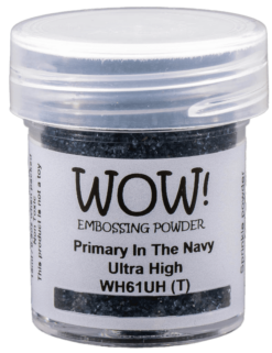WOW! In the Navy Ultra High embossing WH61UH (T)