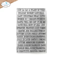 Journal Phrases 6 Stamp set CS428