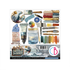 An Artist Journey 6x6 Inch Fussy Cut Pad