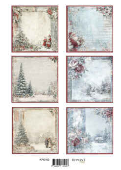 Reprint - Deck the Halls klippeark A4 (KP0163)